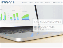 Tablet Screenshot of mercadosalarial.com